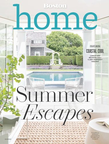 Boston Home Magazine features Hutker Architects Osterville custom home